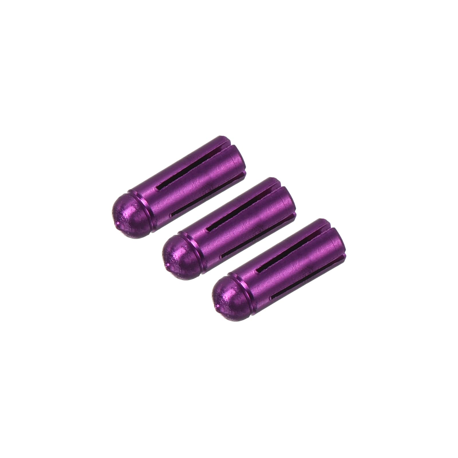 PATIKIL Dart Flight Protectors, Aluminum Alloy Dart Accessories Wing Savers for Steel & Plastic Flights - 3 Pack (Purple)
