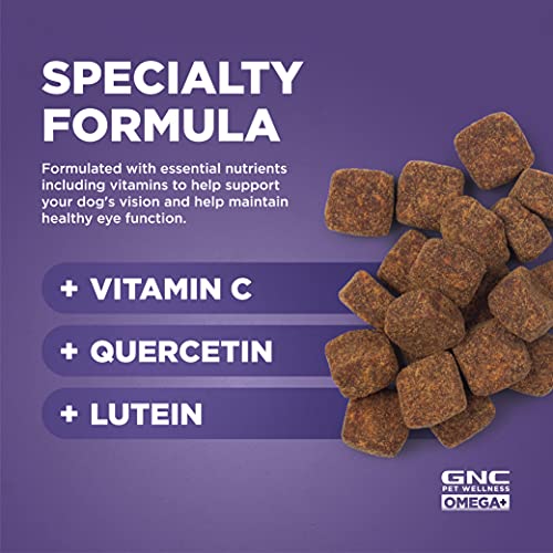 GNC Pets Omega Vision Dog Supplements for Adult Dogs with Omega Fatty