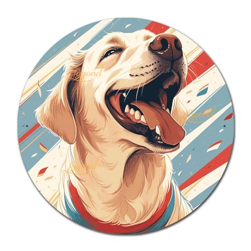 Metal Tin Sign Labrador Dog Wall Art