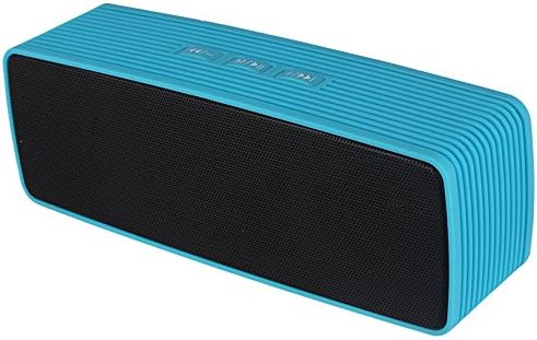 RHDTShop Portable Wireless Speaker, TF Card, 3.5mm Aux in Audio Jack, USB Louder Volume Music Player for Outdoor Activities, Ultra Bass MINI Speaker for iPhone, iPad, Samsung, Nexus, HTC, etc., Blue