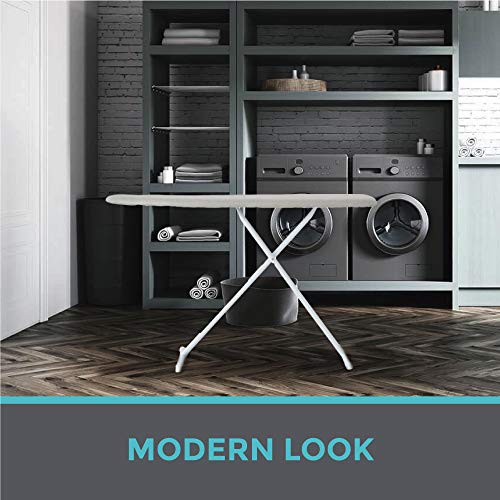 HOME GENIE Reflective Silicone Ironing Board Cover, Iron Faster, Heavy Duty Scorch and Stain