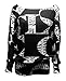 FashionMark Womens Off Shoulder Tie Dye Printed Plus Size Batwing Stretchy Top