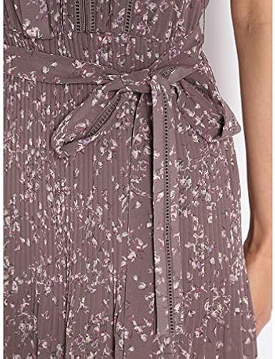 Amazon Co Jp フレイ アイディー ノースリーブプリーツプリントワンピ Fwfo4013 レディース Moc 日本 1 日本サイズ9 号相当 服 ファッション小物