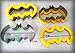 Batman Cookie Cutter, Batman Small Sandwich Cutter, Stainless Steel Metal With Silicone Comfort Grip For Kids and Adults By Kitchen Stars.