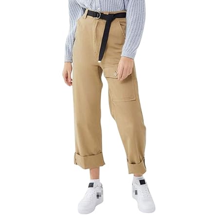 Deman Outfit Artistic9 Plus Size Pantalones Cargo Para Mujer