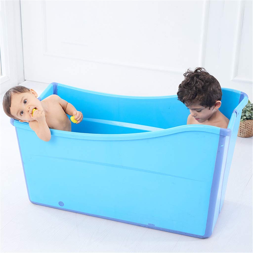 Napravi Rs Ameublement Et Decoration Baignoires Color Blue 100cm Bleu Et Rose Baignoire Pliante Baril De Bain En Plastique Pliable Avec Une Housse For Les Enfants Adultes