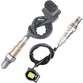 higherbro 2PCS Oxygen O2 Sensor 1 &amp; 2 | for Smart Fortwo L3 1.0L 2008 2009 2010 2011 2012-2015 Upstream + Downstream