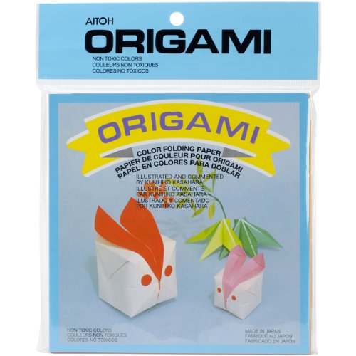 Aitoh Small Solid Origami Paper, 5.875 by 5.875-Inch, 100-Pack