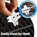 Sage Owl Grate Grill Scraper - Standard Brass Grill Cleaner - Dishwasher Safe Bristle-Free Grill Brush Alternative - BBQ Cleaning Gadgets