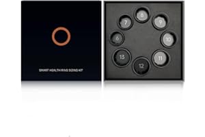 VERTU META Ring Smart Ring Sizing Kit - Precision Fit for Crystal Glass Smart Ring,8Sizes (6-13),Size First Before You Buy- Only Smart Ring