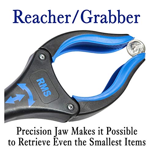 26 Inch Grabber Reacher with Rotating Gripper - Mobility Aid Reaching Assist Tool (Blue)