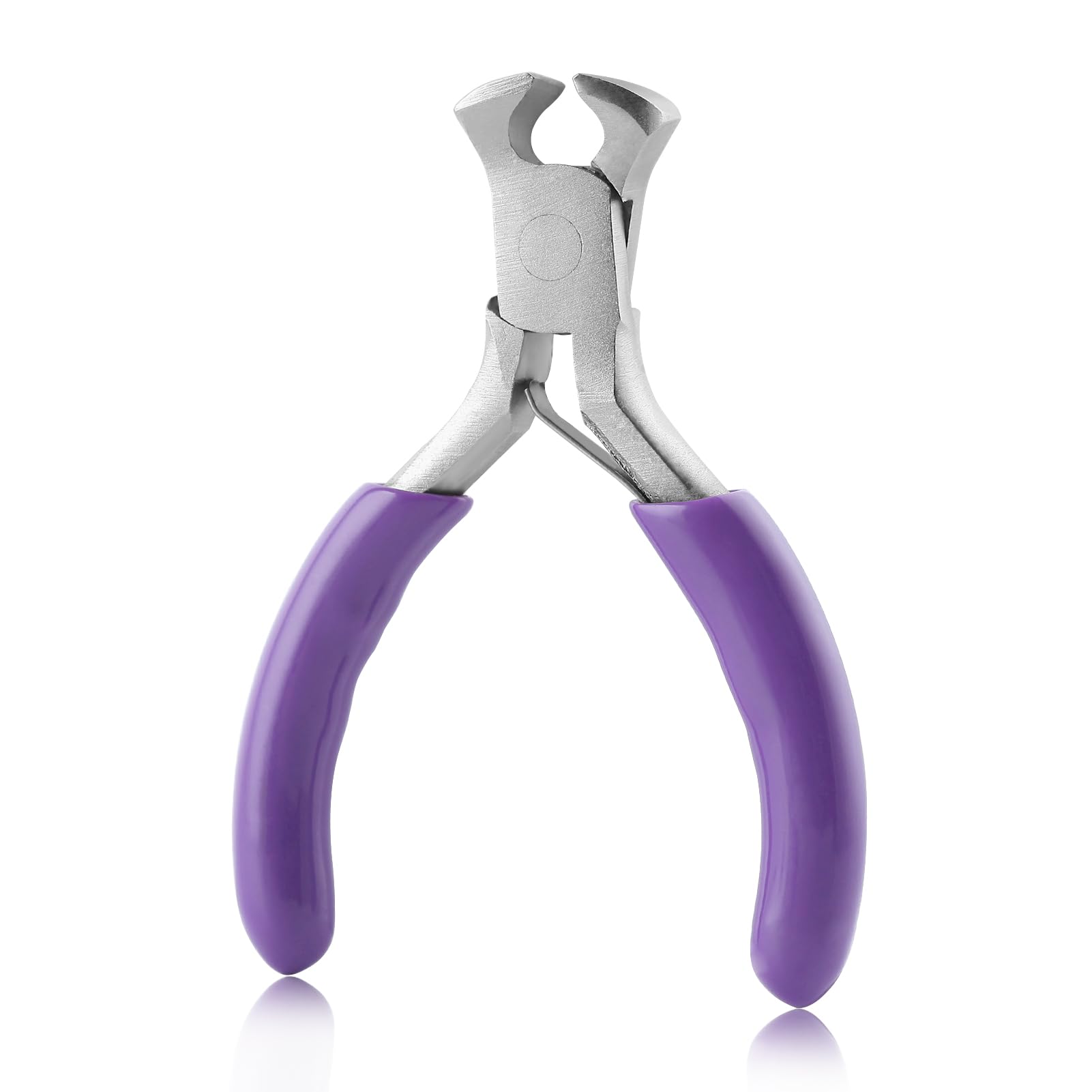 GOLD DEER 3 Inches Mini End Cutting Pliers Precision End Nippers Zipper Install Tool Nail Puller Tool Small Wire Cutter for Guitar Strings Beading Jewellery Making Tool Shoes Repair Tool