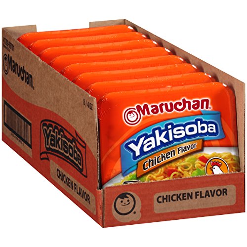 Maruchan Noodles Yakisoba Japanese Home-Style, 4 OZ (Pack of 8)