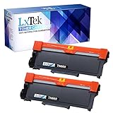 LxTek Compatible Toner Cartridge Replacement Set For Brother TN660 TN630 (2 Black Toners) For Use With Brother LaserJet HL-L2300D HL-L2340DW HL-L2380DW MFC-L2700DW MFC-L2740DW DCP-L2520DW DCP-L2540DW
