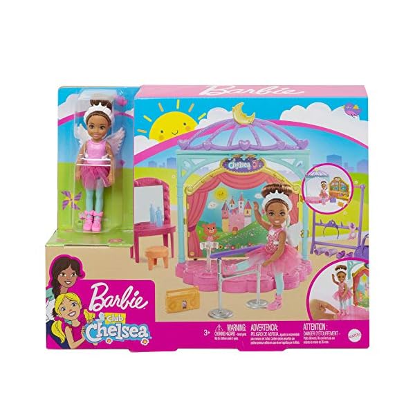Barbie-Club-Chelsea-Doll-Playset Barbie Club Chelsea Doll & Playset