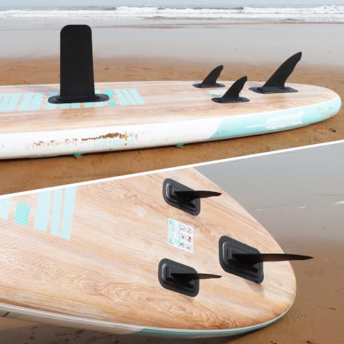 niphean Paddle Board Fin 4''/9''/15" Wave Replacement, Easy Insert, Replacement SUP Fin for Stand-up Paddle Boards, Durable Paddle Board Accessory, SUP Accessory