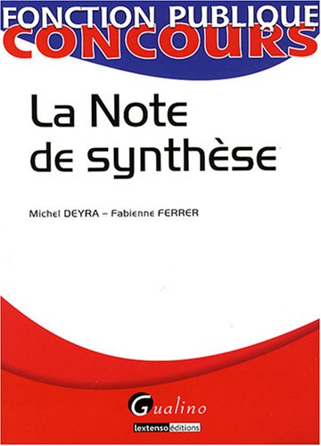 La  note de synthèse