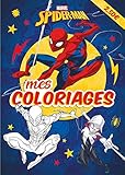SPIDER-MAN - Mes Coloriages - MARVEL (Mes Coloriages (1)) (French Edition) by
