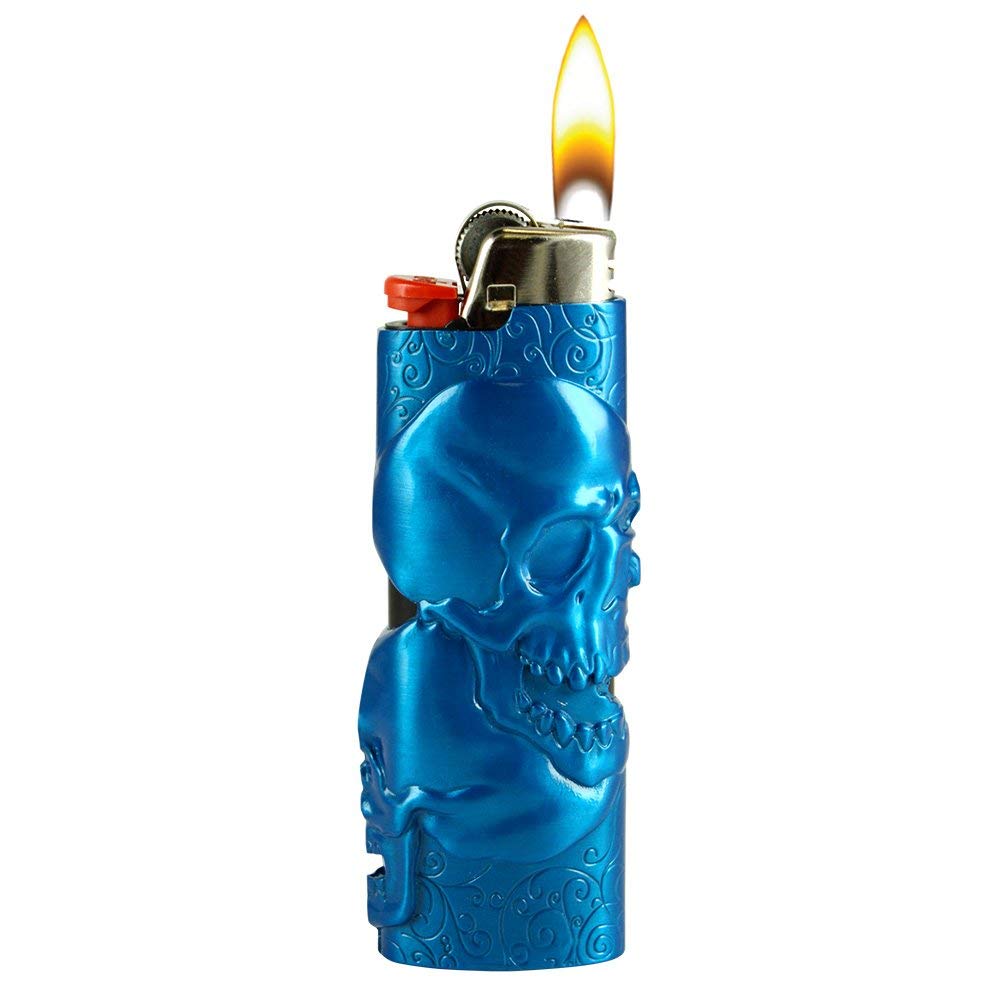 Metal Lighter Case for BIC Lighters, Lighter Protector and Bottle