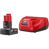 Milwaukee Electric - M12 REDLITHIUM XC4.0 Starter KIT