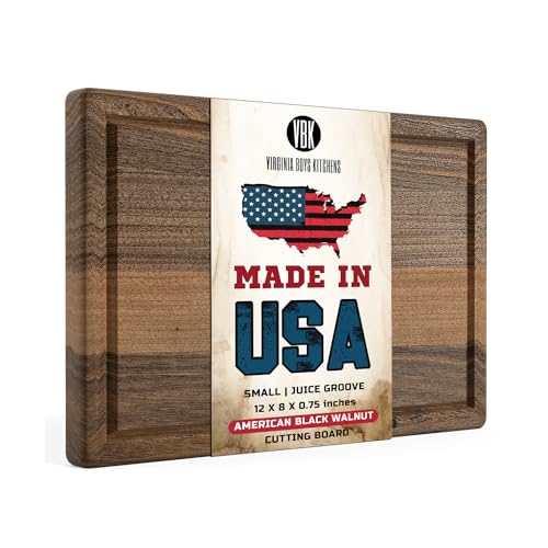 Virginia Boys Kitchens Walnut Cutting Board 8x12