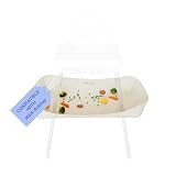 CATCHY -Food Catcher-Compatible with IKEA Antilop High Chair + 12 Other High Chairs- Highchair Sold Separately -Baby & Toddler Food & Mess Catcher-Premium Linen Inspired - Under High Chair Accessory