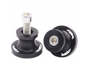 PPXIONG Motorcycle Swing Arm Sliders Spools 2Pcs 8MM CNC for Honda CBR150 CBR100F CBR1000RR CBR1100XX CBR125 CBR250 CBR400RR CBR400F CBR450SR CBR600RR CBR900RR CBR954RR Black