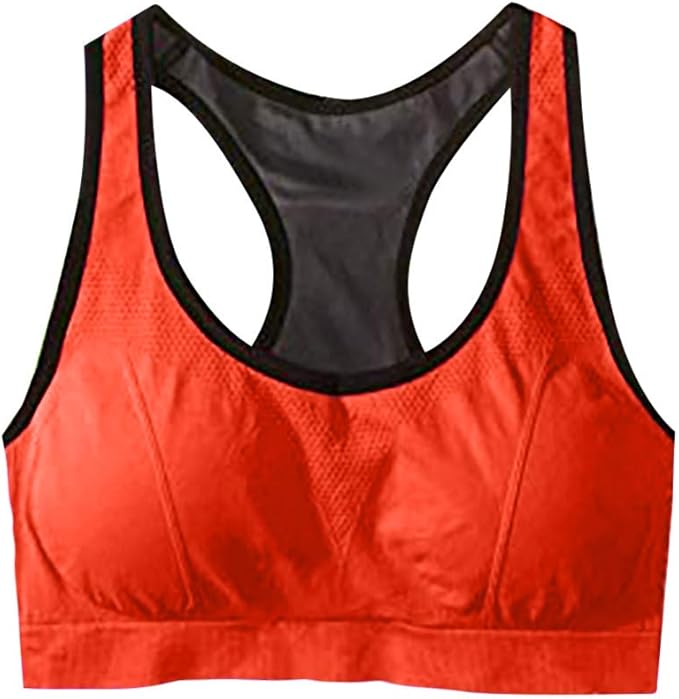 Amazon Oiwenjuanh スポーツブラ レディース ノンワイヤー 揺れない 吸汗速乾 ジュニア おおきいサイズ 美胸 ランニング ハイサポート 安い ヨガ ブラジャー インナーウェア セクシー かわいい フィットネス トレーニング スポーツブラ 通販
