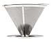 Pour Over Coffee Filter - Stainless Steel Reusable Coffee Maker and Paperless Coffee Dripper