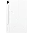 SAMSUNG Galaxy Tab S9 FE Smart Book Cover, Tablet Protector Case, Landscape and Portrait Stand Options, Detachable Magnetic Back, Auto Screen On/Off, US Version, White