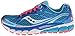 Saucony Women's Ride 7 Running Shoe,Blue/Vizicoral,7.5 M US