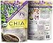 Chia Seeds Raw (Black) - Organic Premium Grade Superfood - Rich in Minerals - USDA & Vegan Certified - 1 LB (16oz) - Perfect for Smoothies, Baking, Desserts & Breakfast.