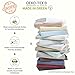 California Design Den Natural 100% Cotton Sheets, Twin XL Sheets Set, 400 Thread Count Sateen Bedding for Dorm Rooms & Adults, Deep Pockets, Cool & Durable - Light Grey