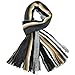 Dahlia Men's 100% Fine Acrylic Colorful Striped Knit Long Scarf