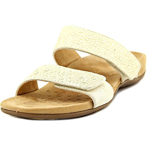 Vionic Womens Samoa Slide Gold Sandal - 7 M