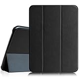 Fintie Slim Shell Case Compatible with Samsung Galaxy Tab 4 10.1 (10-Inch) / Tab 4 Nook 10.1- Ultra Lightweight Protective Stand Cover with Auto Sleep/Wake Feature, Black