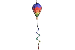 PREMIER KITES 12" HOT AIR Balloon-Chevron Design- Wind Spinner by Premier Designs
