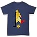 TWISTED ENVY Boys Novelty t Shirts Football Soccer Silhouette Belgiumthumb 2
