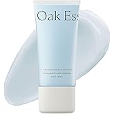 Oak Essentials Luminous Body Lotion | Hydrating Blue Tansy Body Cream with Rose Oil, Turmeric, Shea Butter and Coconut Oil, 1.33 Fl Oz (Travel Size)