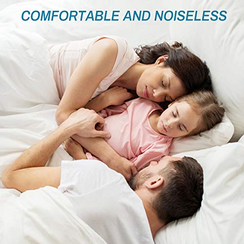 Zerohub Premium Cooling Bamboo Mattress Protector, Waterproof Breathable Hypoallergenic Mattress Cover, Machine Washable Mattress Pad Cover, Queen