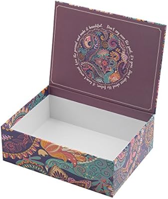 Creibo CBOX004 - Caja Cartón Decorada Oh Happy Day: Amazon.es: Hogar