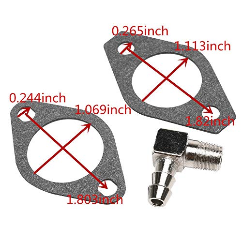 GYYY Vergaser carb für Kohler K90 K91 K141 K160 K161 Motormotor 46 853 01-S / 46 053 03-S mit Dichtung carb – Bild 6