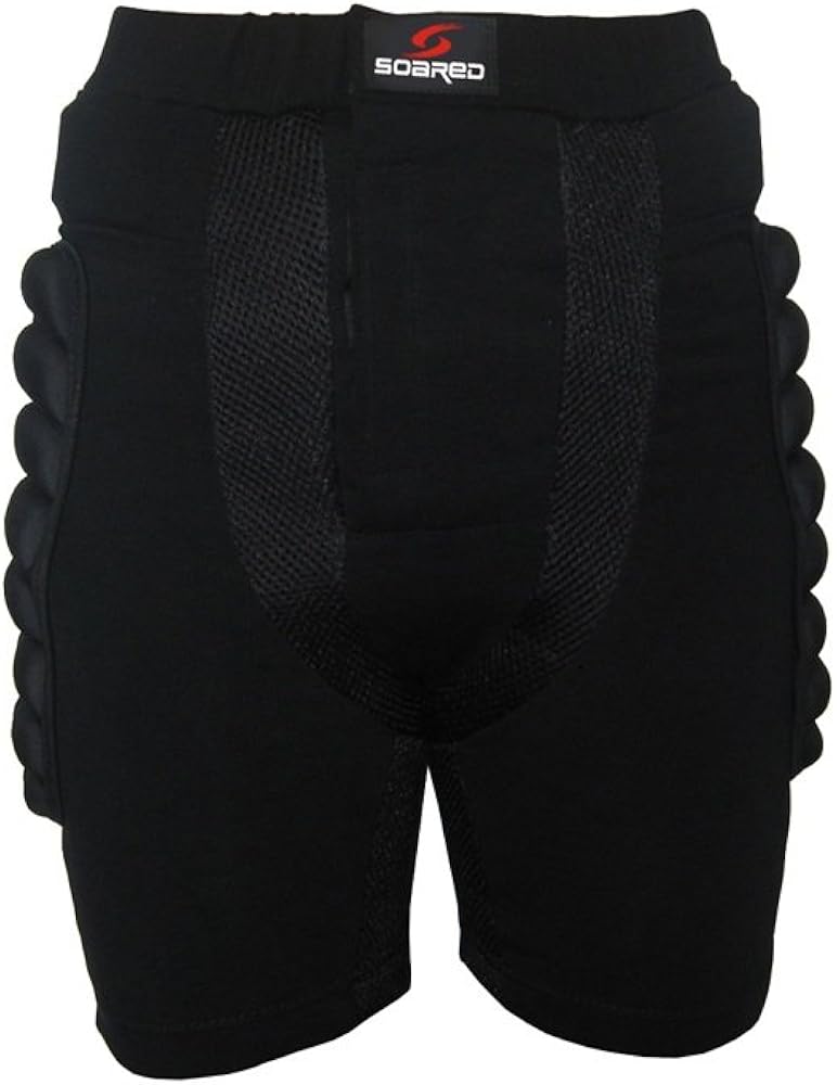 HYSENM Protection Hip Butt 3D Padded Shorts Breathable Lightweight Protective Gear for Ski Ice Skating Snowboard: Clothing