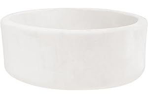 EOSAU Baby Foam Ball Pit for Toddlers Kids, Soft Round Playpen Memory Foam Ball Pool Play Toys for Infants 35 inches NOT Include Balls (White)