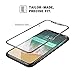 iPhone X Tempered Glass Screen Protector-SZQM (2 PACK)9H hardness 3D Touch Compatible Best Glass for iphone x/iphone 10(BLACK EDGE)