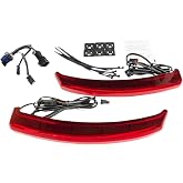 Custom Dynamics LED Saddlebag Lights for Indian Chieftain and Dark Horse (not Challenger) - Red