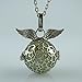 Ball Star Wing Locket Necklace for Fragrance Aromatherapy Essential Oil Diffuser Luminous Bead Pendant