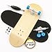 Peoples Republic Maple Complete Wooden Fingerboard w Nuts Trucks - Basic Bearing Wheels