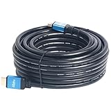 Postta Ultra HDMI 2.0V Cable(50 Feet)Support 4K 2160P,1080P,3D,Audio Return and Ethernet - 1 Pack(Blue)