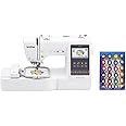 Brother SE700 Sewing and Embroidery Machine, Wireless LAN Connected, 135 Built-in Designs, 103 Built-in Stitches, Plus 24 Spools of Jewel Toned Thread